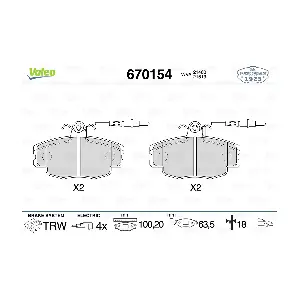 670154 VALEO