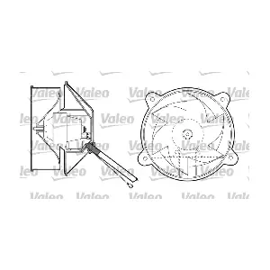 VALEO 698429 Компресор салону