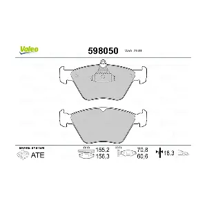 VALEO 598050