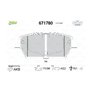 VALEO 671780