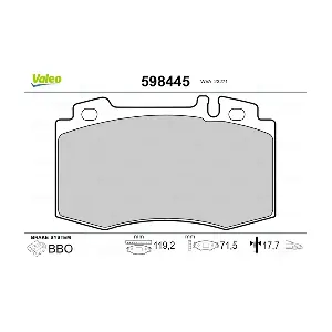 VALEO 598445