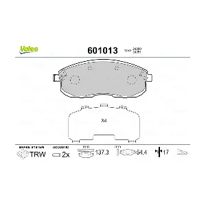 VALEO 601013