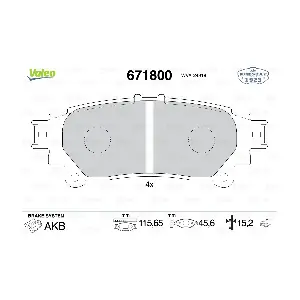 VALEO 671800