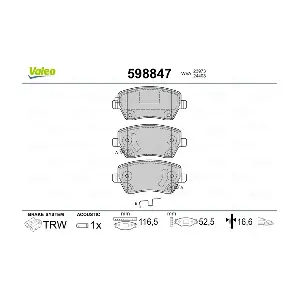VALEO 598847