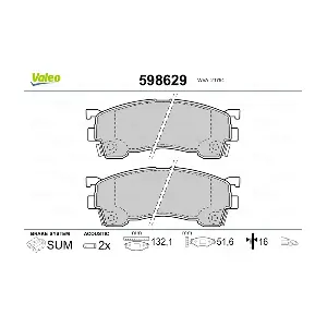 VALEO 598629