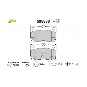 VALEO 598888