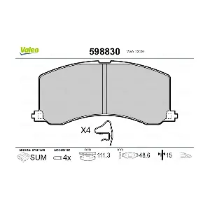 VALEO 598830