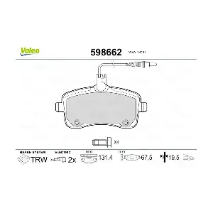 VALEO 598662