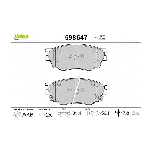 VALEO 598647