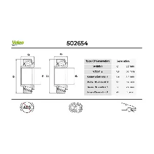 VALEO 502654