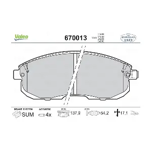 VALEO 670013