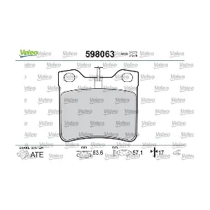 VALEO 598063