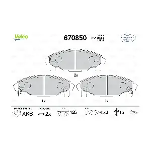 VALEO 670850