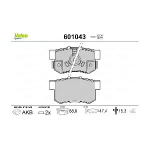 VALEO 601043