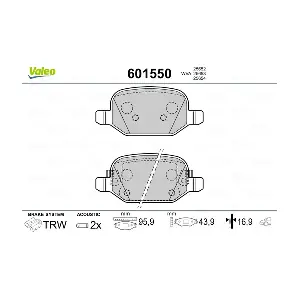 VALEO 601550