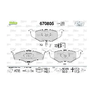 VALEO 670805