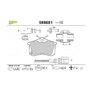 VALEO 598681