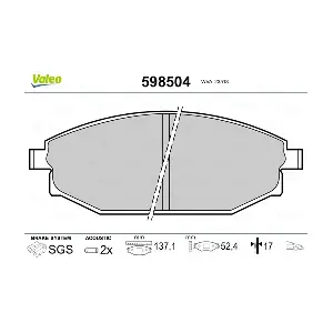 VALEO 598504