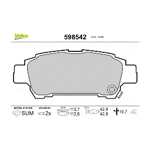 VALEO 598542