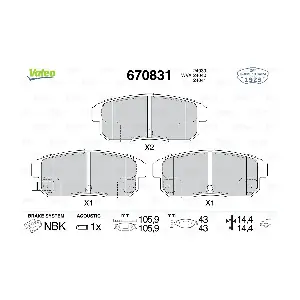 VALEO 670831
