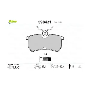 VALEO 598431