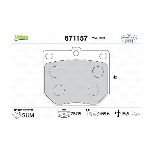671157 VALEO