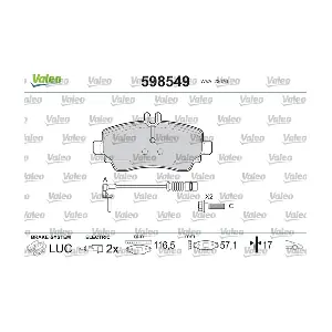 VALEO 598549