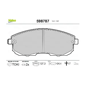 VALEO 598787