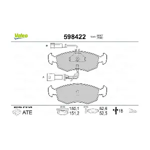 VALEO 598422