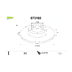 VALEO 673165