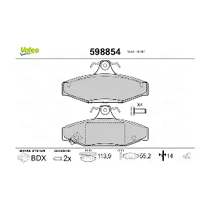 VALEO 598854