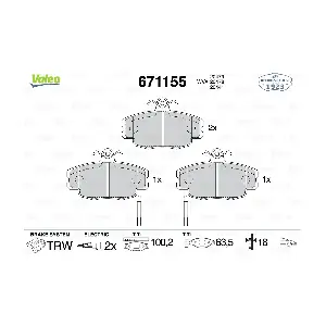 VALEO 671155