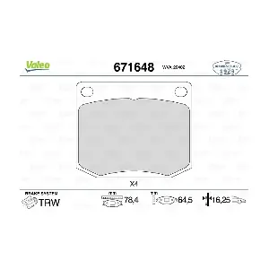 VALEO 671648