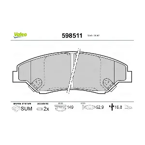 VALEO 598511