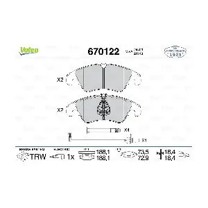 VALEO 670122