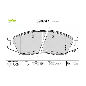 VALEO 598747