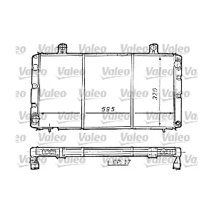 VALEO 810964 Радіатор, система охолодження двигуна