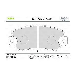 VALEO 671563