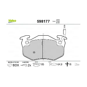 VALEO 598177