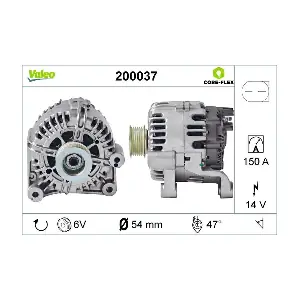 VALEO 200037 Генератор