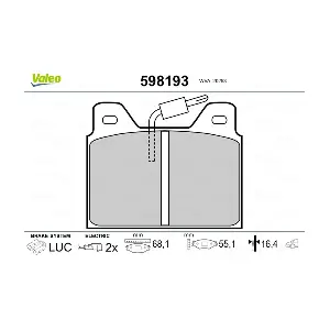 VALEO 598193