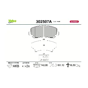 VALEO 302507A