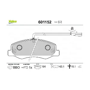 VALEO 601152