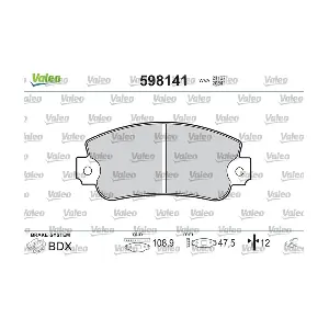 VALEO 598141