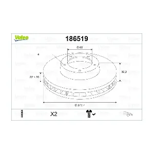 VALEO 186519