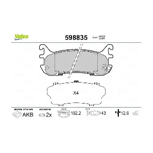 VALEO 598835