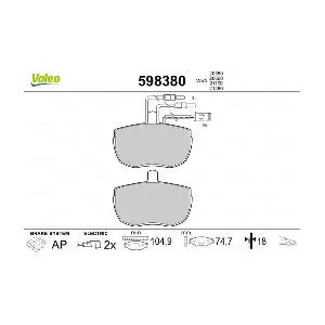 VALEO 598380