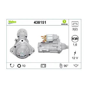 VALEO 438151 Стартер