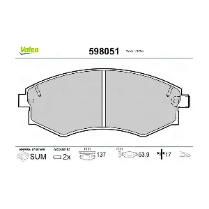 VALEO 598051