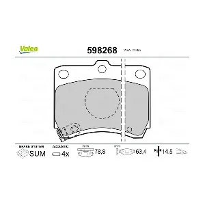 VALEO 598268